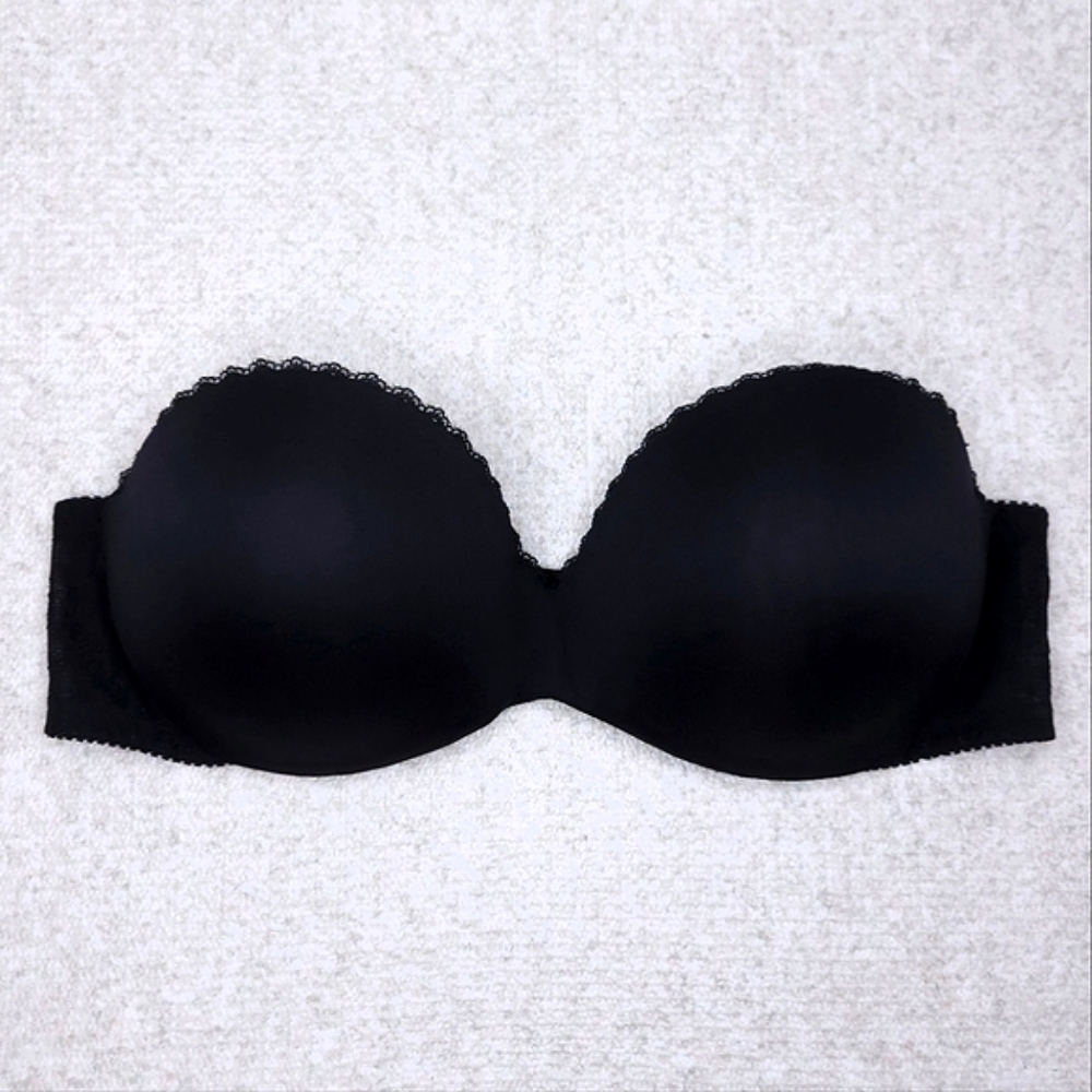 Lily of France Gel Touch Strapless Push-Up Bra 38B